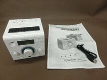 【YG-0153】防災 ライト エコキューブラジオ YE-3000 ワイドバンドFM 手回し充電 防災ラジオ USB　3点 色々 セット【千円市場】_画像2