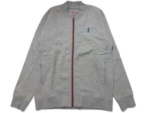 新品未使用 正規品 ポールスミス ポップ Paul Smith POP PAUL SMITH LOUNGEWEAR 長袖ジップアップ 刺繍 ラビット うさぎ グレー L