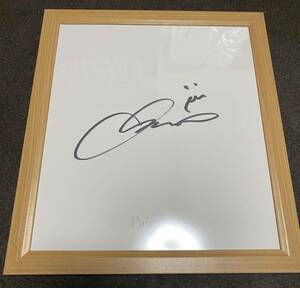 Art hand Auction E-girls☆Pain, Pain☆SAYAKA autographed colored paper☆, Celebrity Goods, sign