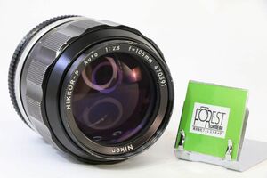 【同梱歓迎】実用■ニコン Nikon NIKKOR-P Auto 105mm F2.5 AI改■AH945