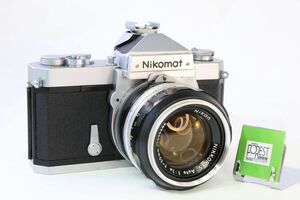 【同梱歓迎】実用■ニコン Nikon Nikomat FT N ボディ+NIKKOR-S Auto 50mm F1.4■シャッター全速・露出計完動■AK131