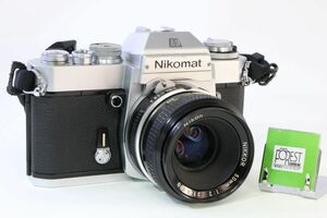 【同梱歓迎】実用■ニコン Nikon Nikomat EL ボディ+New NIKKOR 50mm F2■シャッター全速・露出計完動■AN804