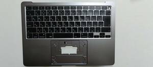 ★動作確認済★Macbook Air 2020 A2179 JIS配列キートップ　スペースグレー色③