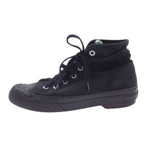 Visvim Biz Bim Skagway Hi Canvas Scagway Scagway Scagway Sneakers Black US8.5 [Используется]