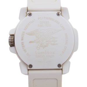 LUMINOX ルミノックス NAVY SEAL 3500 SERIES Ref.3507 Whiteout ホワイトアウト リストウォッチ 腕時計 ホワイト系【中古】の画像2