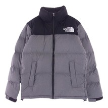 THE NORTH FACE ノースフェイス ND91842 Novelty Nuptse Jacket ノベルティー ヌプシ ダウン ジャケット グレー系 S【中古】_画像1