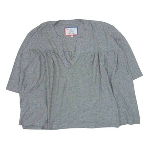 temi Lee DEMYLEE 111090187 DEMYLEEtemi Lee HEARTS V neck cut and sewn gray series S[ used ]