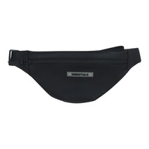 FEAR OF GOD フィアオブゴッド ESSENTIALS エッセンシャルズ FOG WAIST POUCH ウエストポーチ ショルダーバッグ ブラック系【中古】_画像1