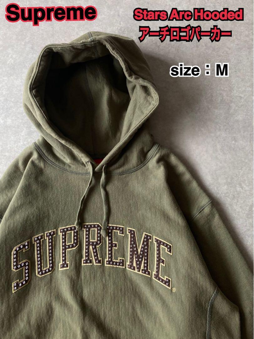 年最新Yahoo!オークション  supreme アーチロゴ パーカー