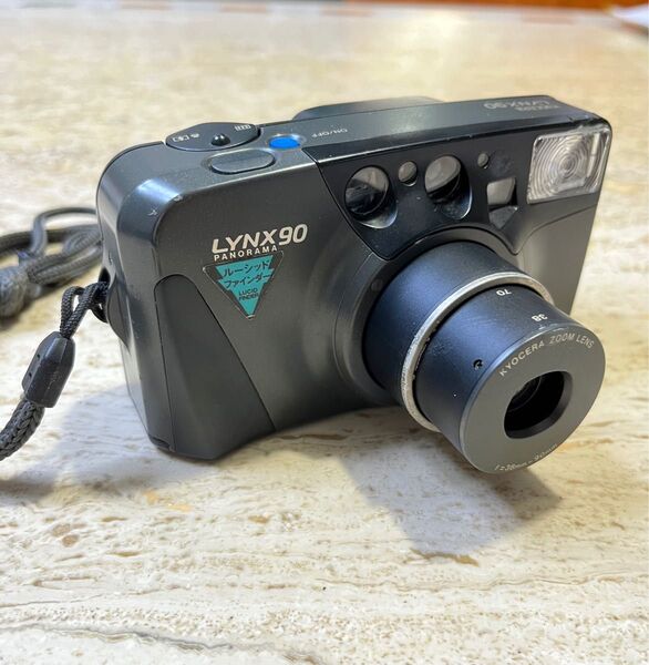 電池付き KYOCERA LYNX90 フィルムカメラ フラック