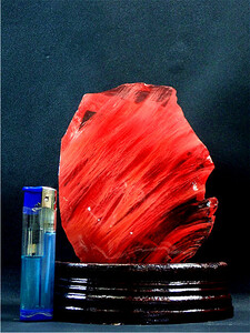 超綺麗★赤水晶原石177E3-16E38b