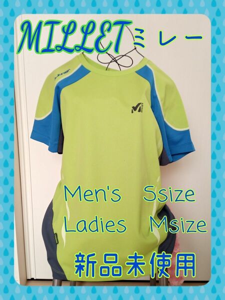 【MILLET】ミレー レディース半袖 S-Mサイズ トレッキング 登山ゴルフ