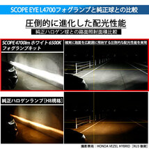 スズキ ハスラー (MR31S/41S) 対応 LED SCOPE EYE L4700 フォグランプキット 4700lm ホワイト 6500K H8 17-A-1_画像3