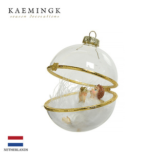  Christmas tree decoration attaching ornament ball KAEMINGK retro arc Angel ball angel 8cm empty . see increase angel [1] 1 piece insertion [030117]