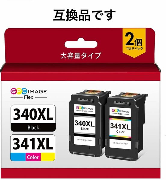 GPC Image Flex BC-340 BC-341 340 341 インク キャノン 用 互換品