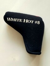 ●中古 ODYSSEY オデッセイ WHITE HOT #8 L字 パターカバー 定形外可●_画像3