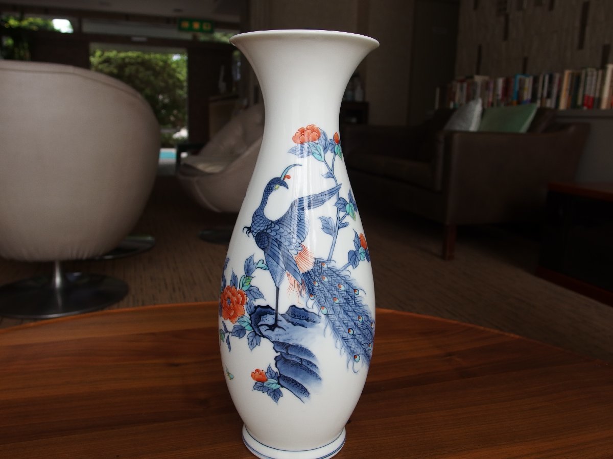 Yahoo!オークション -「鍋島焼 花瓶」(鍋島様式) (色絵)の落札 Yahoo!オークション -「鍋島焼 花瓶」(鍋島様式) (色絵)の落札