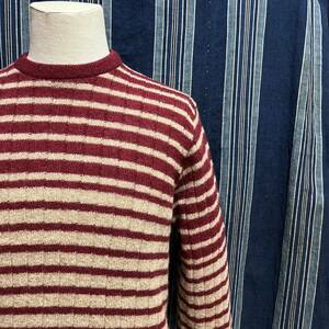 60s 〜 parkley knitwear long sleeve knit usa 60年代 ニット アメリカ製