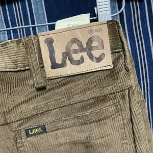 デッドストック 42タロン 80s lee 200-7222 regular fit straight leg corduroy pants 200 80年代 新品 コーデュロイ アメリカ製