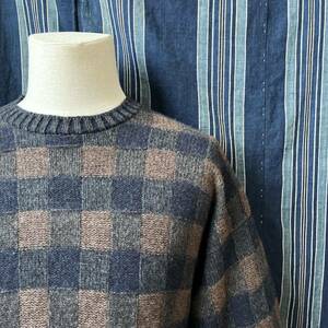 60s 70s cregus by alan paine long sleeve knit 60年代 70年代 イングランド製 アランペイン セーター ニット アイビー ivy アメトラ