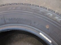 2018年製 145/80R12 74Q 【1本のみ】 BRIDGESTONE VRX 8~9部山程度 【個人宅発送不可商品】_画像6