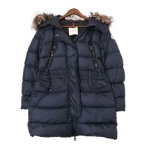 モンクレール APHROTI GIUBBOTTO ロングダウンジャケット 1B510 02 C0059 レディース ネイビー MONCLER 中古 【アパレル・小物】_画像1