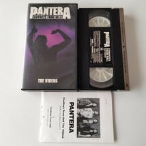 【国内版VHS/ビデオ】PANTERA/COWBOYS FROM HELL(AMVY-8046)パンテラ/カウボーイズ・フロム・ヘル(+1)MOUTH FOR WAR/DIMEBAG DARRELL_画像4