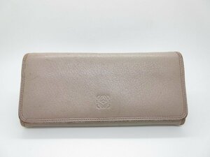 ★LOEWE ロエベ レザー 二つ折り 財布 ウォレット 札入れ 小銭入れ レディース　中古