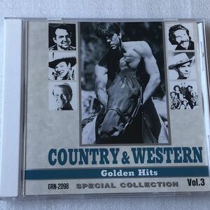 中古CD COUNTRY & WESTERN Golden Hits SPECIAL COLLECTION Vol.3 (1995年) サントラ系