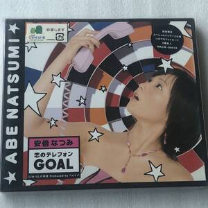  новый товар CD Abe Natsumi /.. телефон GOAL (2004 год ) Япония производство,J-POP серия 