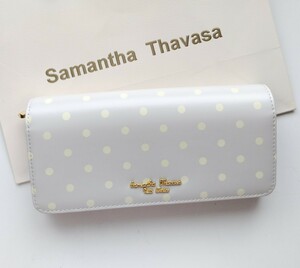 【新品】Samantha Thavasa　長財布　ラウンドジップ　グレージュ