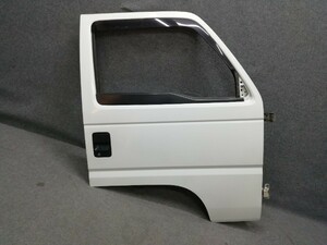 ホンダ アクティトラック HA4 HA3 右ドア 運転席ドア 67010-SJ6-030ZZ 白 NH528 クレタホワイト [101884]