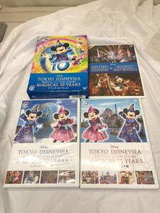 C60 東京ディズニーシー　マジカル 10 YEARS　グランドコレクション [DVD]／ディズニー　3枚組　10c/12b