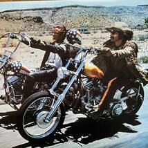 ポスター★イージー・ライダー（Easy Rider）1971年イギリス広告ポスター★ピーター・フォンダ/デニス・ホッパー/ハーレーダビッドソン_画像2