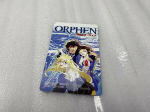 * unused * Sorcerous Stabber Orphen . river .. telephone card telephone card 50 times that time thing [ unused goods / present condition goods ]