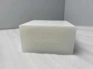 ★シャネルコスメ①★非売品 ノベルティ コットンケース コットン入れ シャネルロゴ CHANEL【中古/現状品】