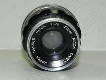 Nicca 50mm/F 2.8 レンズ (Leica Lマウント用です)_画像4