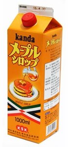 神田食品研究所 メープルシロップ 1000ml