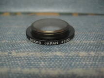 必見です 未使用品 当時物 希少品 NIkon F3用 視度補正レンズ EYE PIECE CORRECTION ATTACHMENT +2.0_画像2