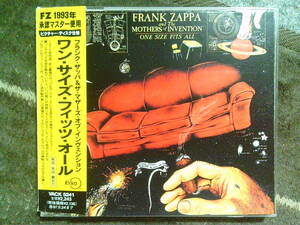 FRANK ZAPPA (& THE MOTHERS OF INVENTION) [ワン・サイズ・フィッツ・オール]CD 5241