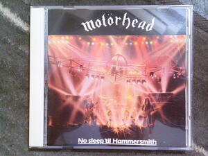 MOTORHEAD[ノー・スリープ・ティル・ハマースミス]CD 旧規格
