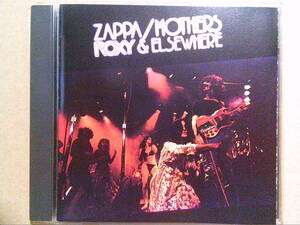 FRANK ZAPPA (& THE MOTHERS OF INVENTION) [ROXY & ELSEWHERE]CD D274241