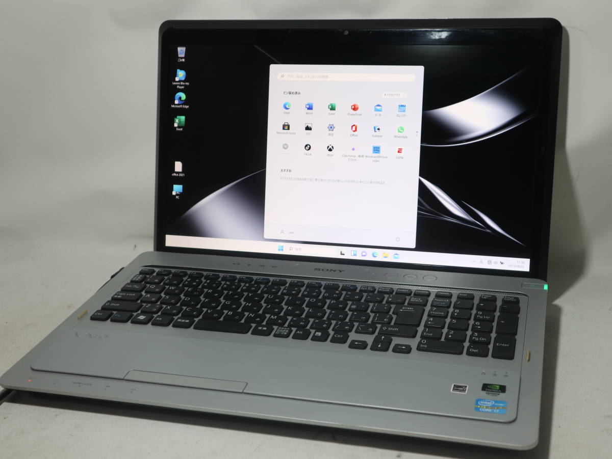2023年最新】ヤフオク! -vaio ノートパソコン ブルーレイの中古品