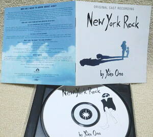 即決！【2点で送料無料】US盤CD オノ・ヨーコ Yoko Ono New York Rock オリジナルキャスト 歌詞掲載 ビートルズ ジョン レノン John Lennon
