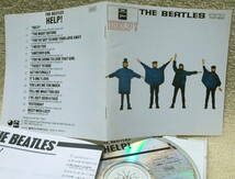 【2点で送料無料】CD ビートルズ Beatles Help! 初期日本盤 CD用リミックスでリマスター前の音源 歌詞対訳カード付き イエスタデイ_画像1