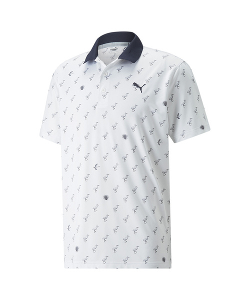 送料無料◆新品◆プーマ ゴルフ MATTR EGRETS ポロシャツ◆(M)◆535149-01◆PUMA GOLF