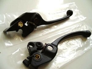 ★送料370円~ 新品 黒レバーSET ＊CB1000SF ＊VFR800 VTEC ＊RVF750 ＊VFR750R 他