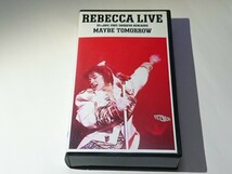 レベッカ REBECCA「MAYBE TOMORROW」VHS ビデオ_画像1