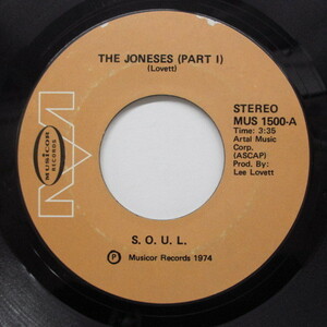 S.O.U.L.(Sounds Of Unity and Love)-The Joneses (Part.1 & 2)