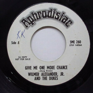 WILMER AND THE DUKES-Give Me One More Chance (Promo)